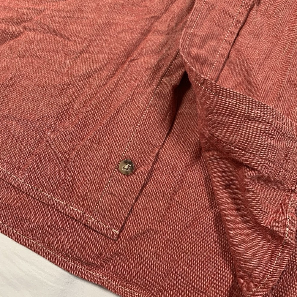 Pendleton Men's‎ Heather Red Blake Chambray Long Sleeve Button Down Shirt XXL - Picture 5 of 8